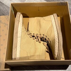 Free People Tan Ankle Boots